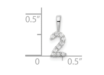 14k White Gold Pendants Style PM8369 - Classique Jewelry Inc.