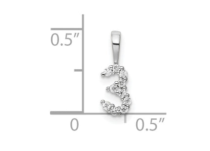 14k White Gold Pendants Style PM8369 - Classique Jewelry Inc.