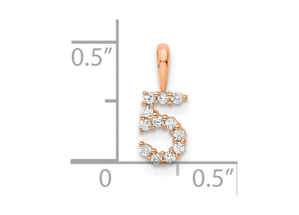 14k Rose Gold Pendants Style PM8369 - Classique Jewelry Inc.