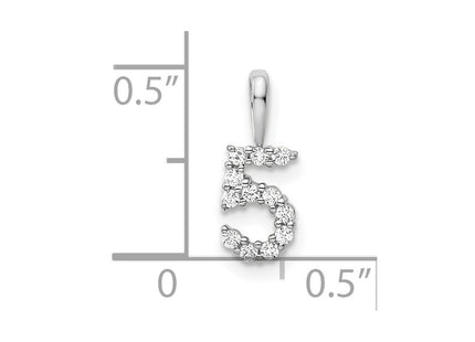 14k White Gold Pendants Style PM8369 - Classique Jewelry Inc.