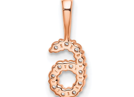 14k Rose Gold Pendants Style PM8369 - Classique Jewelry Inc.