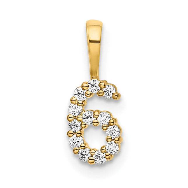 14k Yellow Gold Pendants Style PM8369 - Classique Jewelry Inc.