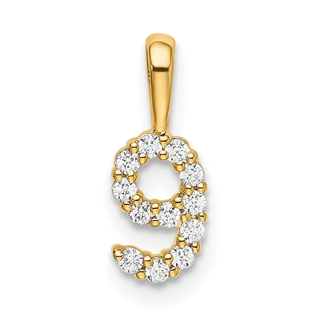 14k Yellow Gold Pendants Style PM8369 - Classique Jewelry Inc.
