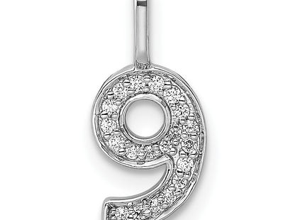 14k White Gold Pendants Style PM8370 - Classique Jewelry Inc.