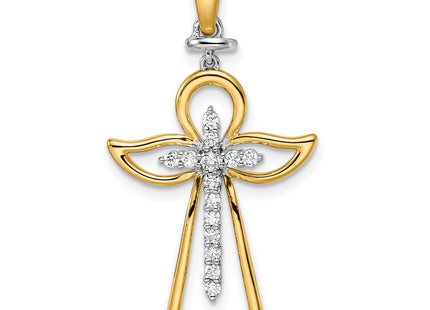 14k Two-tone Jewelry Style PM8375 - Classique Jewelry Inc.