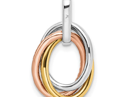 14k Tri-Color Pendants Style PM8455 - Classique Jewelry Inc.