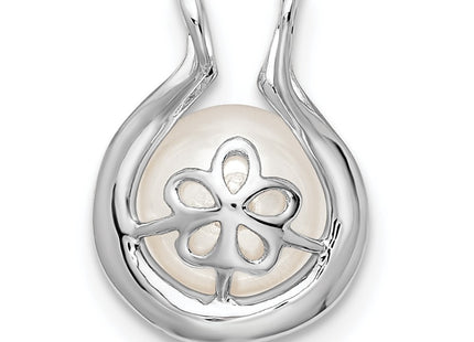 14K white gold diamond chain, further view