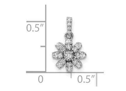 14k White Gold Pendants Style PM8493 - Classique Jewelry Inc.