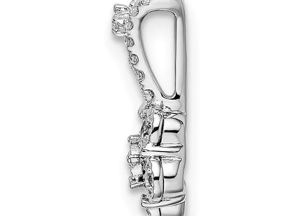 14k White Gold Pendants Style PM8495 - Classique Jewelry Inc.