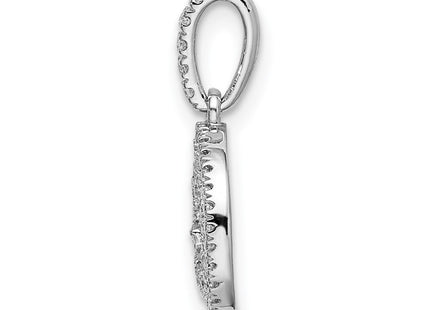 14k White Gold Pendants Style PM8512 - Classique Jewelry Inc.