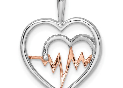 14k Two-tone Pendants Style PM8539 - Classique Jewelry Inc.