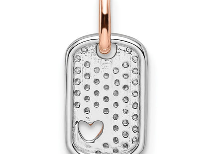 14k Two-tone Pendants Style PM8545 - Classique Jewelry Inc.