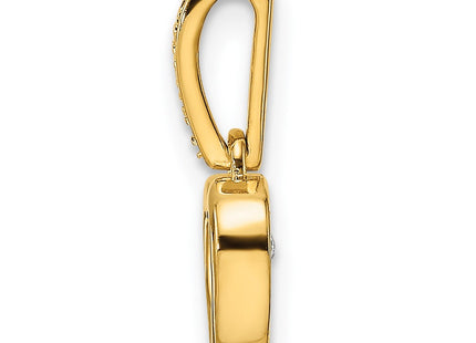14k Yellow Gold Pendants Style PM8546 - Classique Jewelry Inc.