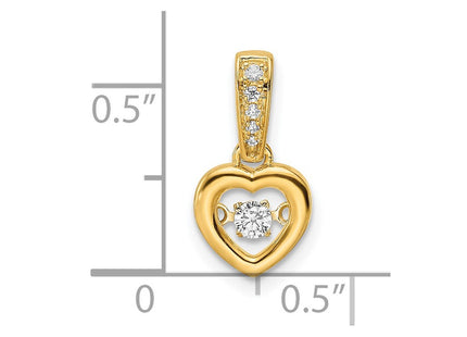 14k Yellow Gold Pendants Style PM8546 - Classique Jewelry Inc.