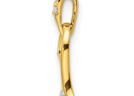 14k Two-tone Pendants Style PM8548 - Classique Jewelry Inc.