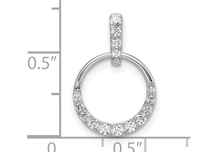 14k White Gold Pendants Style PM8556 - Classique Jewelry Inc.