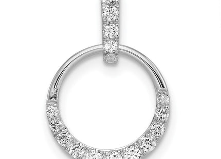 14k White Gold Pendants Style PM8556 - Classique Jewelry Inc.