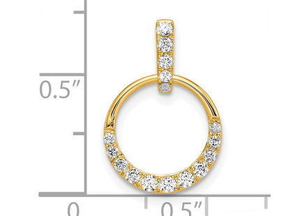 14k Yellow Gold Pendants Style PM8556 - Classique Jewelry Inc.