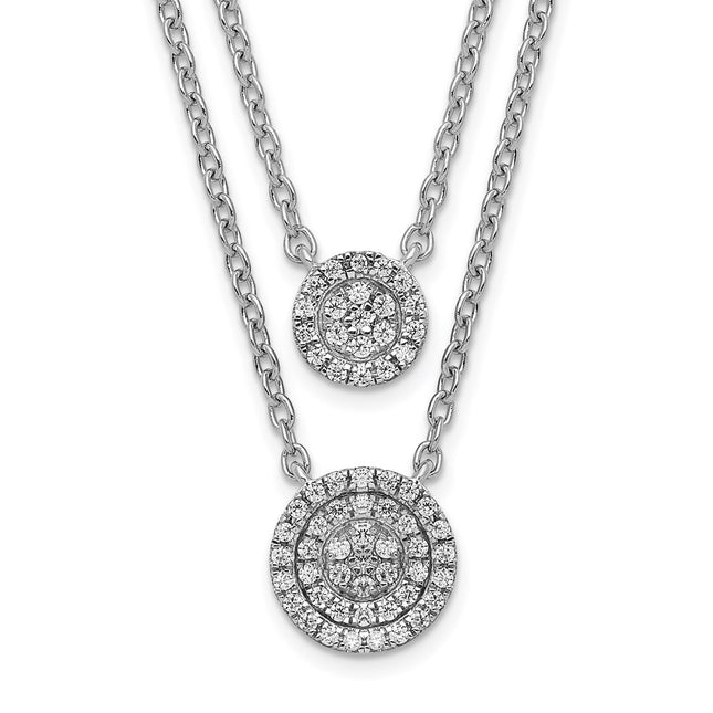 14k White Gold Jewelry Style PM8565 - Classique Jewelry Inc.