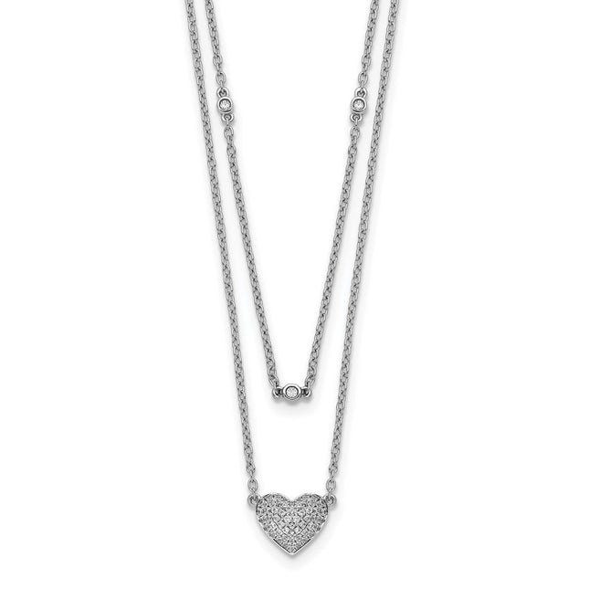 14k White Gold Jewelry Style PM8572 - Classique Jewelry Inc.