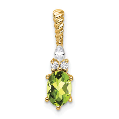 14K gold diamond chain