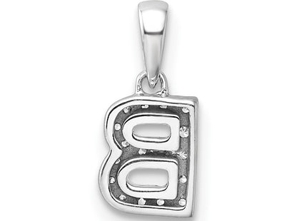 14k White Gold Pendants Style PM9797B - Classique Jewelry Inc.