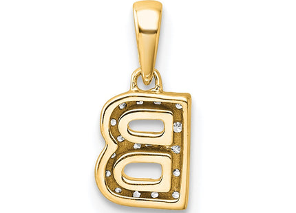 14k Yellow Gold Pendants Style PM9797B - Classique Jewelry Inc.