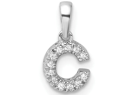 14k White Gold Pendants Style PM9797C - Classique Jewelry Inc.