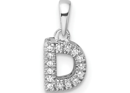 14k White Gold Pendants Style PM9797D - Classique Jewelry Inc.