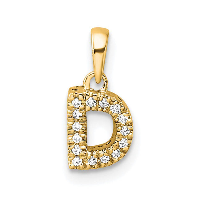 14k Yellow Gold Pendants Style PM9797D - Classique Jewelry Inc.