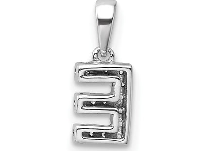 14k White Gold Pendants Style PM9797E - Classique Jewelry Inc.