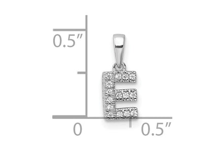14k White Gold Pendants Style PM9797E - Classique Jewelry Inc.