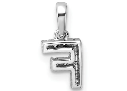 14k White Gold Pendants Style PM9797F - Classique Jewelry Inc.