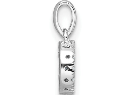 14k White Gold Pendants Style PM9797G - Classique Jewelry Inc.