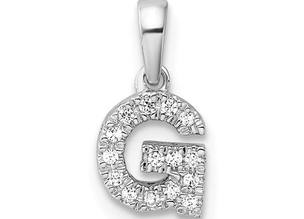14k White Gold Pendants Style PM9797G - Classique Jewelry Inc.