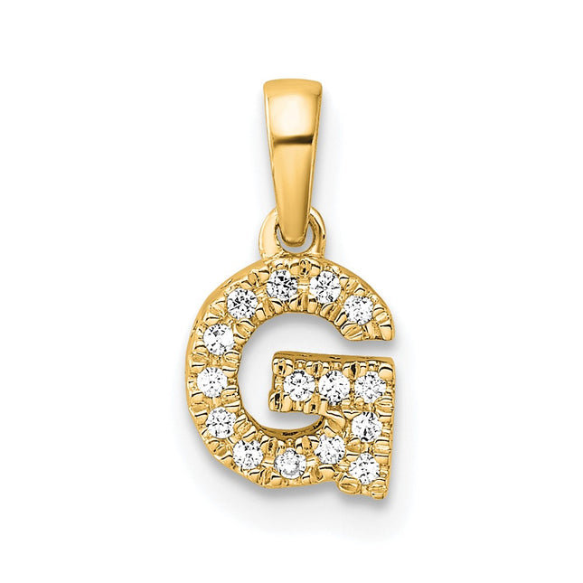 14k Yellow Gold Pendants Style PM9797G - Classique Jewelry Inc.