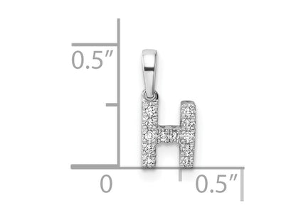 14k White Gold Pendants Style PM9797H - Classique Jewelry Inc.