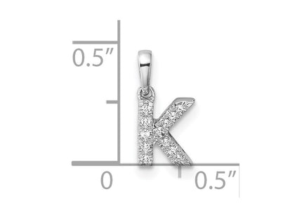 14k White Gold Pendants Style PM9797K - Classique Jewelry Inc.