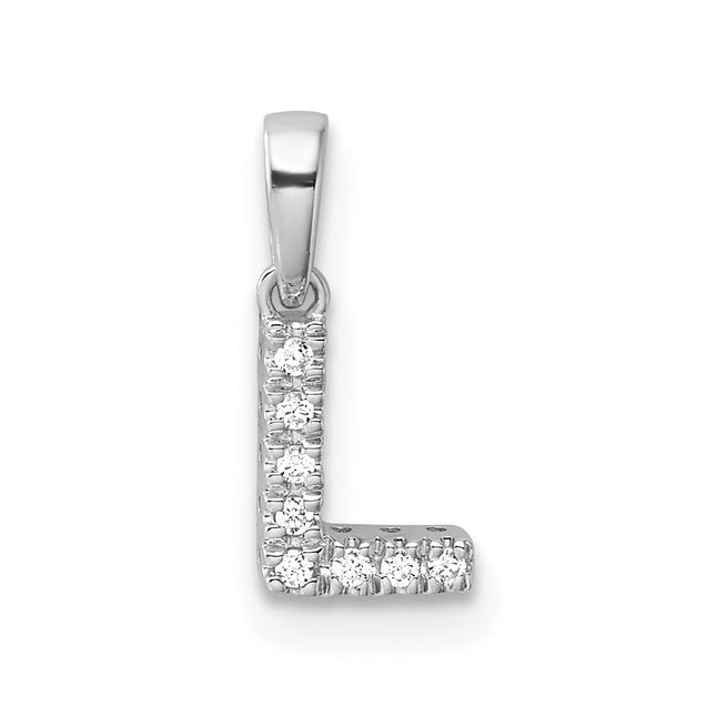 14k White Gold Pendants Style PM9797L - Classique Jewelry Inc.