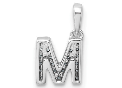 14k White Gold Pendants Style PM9797M - Classique Jewelry Inc.