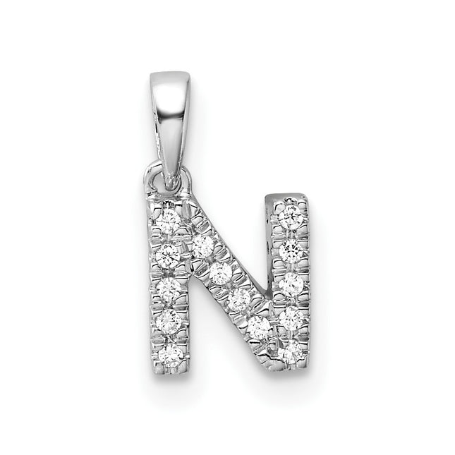 14k White Gold Pendants Style PM9797N - Classique Jewelry Inc.