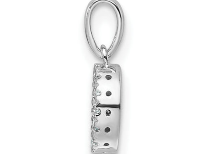 14k White Gold Pendants Style PM9797O - Classique Jewelry Inc.