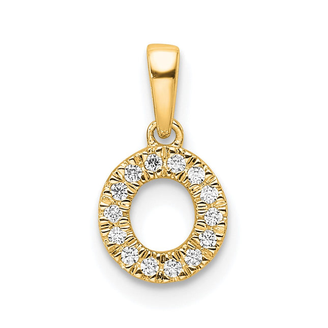14k Yellow Gold Pendants Style PM9797O - Classique Jewelry Inc.