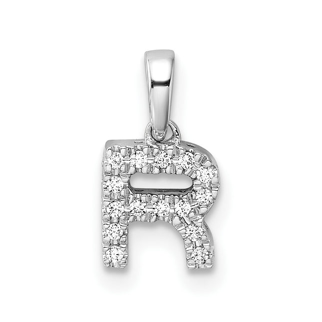 14k White Gold Pendants Style PM9797R - Classique Jewelry Inc.