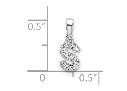 14k White Gold Pendants Style PM9797S - Classique Jewelry Inc.