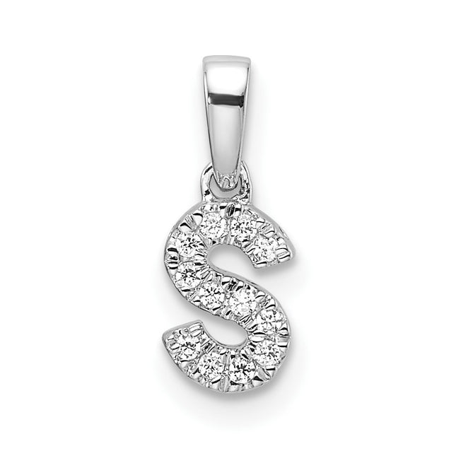 14k White Gold Pendants Style PM9797S - Classique Jewelry Inc.
