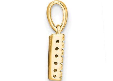 14k Yellow Gold Pendants Style PM9797V - Classique Jewelry Inc.
