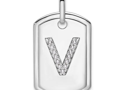 14k White Gold Jewelry Style PM9842V - Classique Jewelry Inc.