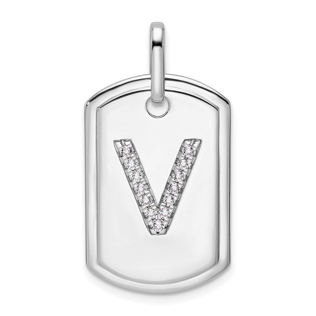 14k White Gold Jewelry Style PM9842V - Classique Jewelry Inc.