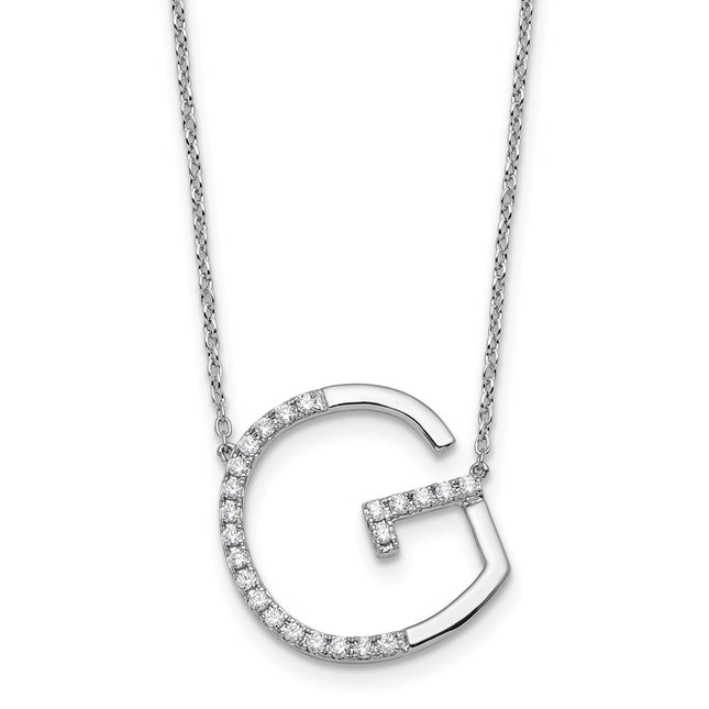 14k White Gold Jewelry Style PM9844G - Classique Jewelry Inc.